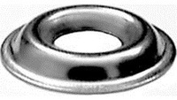 WFFSW10 #10 FLANGED FINISH WASHER 316SS